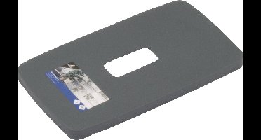 Kangaro deksel opbergbox - opbergdoos - maat S - PP antraciet - geschikt voor 5/8 liter - K-670012