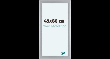 Your Decoration - Fotolijst 45x80 cm - MDF - Zilver Mat - Como