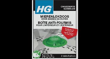 HG mierenlokdoos voor binnen en buiten - 2 x 2 Stuks