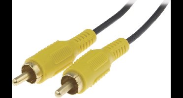 DELTACO MM-21A Videokabel 1x RCA (M) - 1x RCA (M), 3m