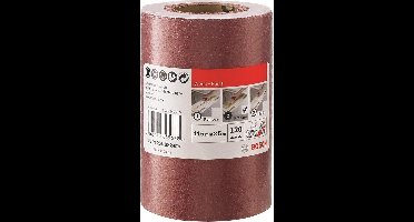 Bosch schuurrol hout 115 mm x 5m - korrel 120