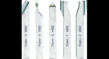 Proxxon - Draaibeitelset Hss 5dlg.8x8x80 Mm (Pr24530)