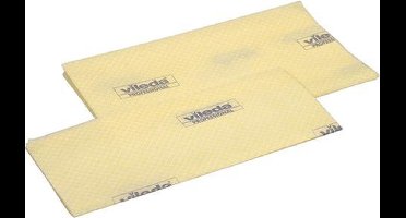 Vileda - Stofwisdoek - High Performance - Geel - 50 stuks