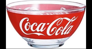 Coca Cola Kommetjes - Glas - Ø 13 cm - 6 stuks - Tapas - Ontbijtkom - Hapjes/snacks serveren