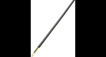 TRU COMPONENTS 1567167 Telefoonkabel 4 x 0.08 mm² Zwart 50 m