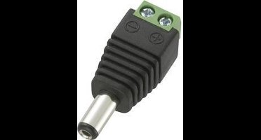 TRU COMPONENTS DC14-M Laagspannings-connector Stekker, recht 5.5 mm 2.1 mm 1 stuk(s)