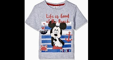 Disney Mickey Mouse t-shirt - life is good - maat 122/128 (8 jaar)
