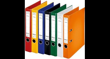 Esselte Chromos PP Ordner a4 - 75mm - 10 Stuks - Geassorteerd