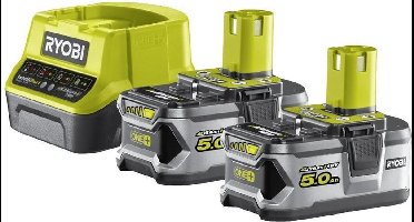 Ryobi RC18120-250 18V Li-Ion accu Starterset (2x 5,0Ah accu)