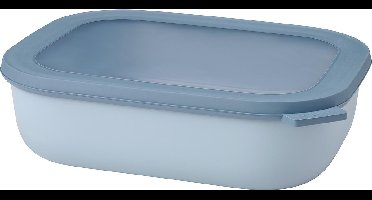 Mepal - Multikom Cirqula vershouddoos - 2000 ml - Rechthoekig - Nordic blue