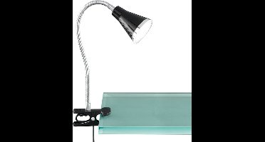 REALITY ARRAS - Klemlamp - Zwart - incl. 1x SMD 4W