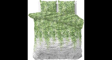 Sleeptime Fresh Botanic - Dekbedovertrekset - Lits-Jumeaux - 240x200/220 + 2 kussenslopen 60x70 - Groen