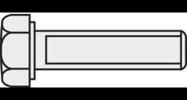 TOOLCRAFT 216330 Zeskantbouten M1.2 10 mm Buitenzeskant DIN 933 Messing 10 stuk(s)