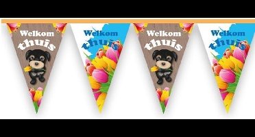 Witbaard Vlaggenlijn Welkom Thuis 600 Cm Oranje