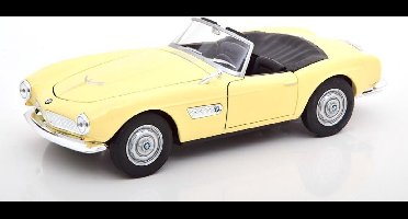 BMW 507 Cabriolet 1957 ( Open ) Beige 1-24 Welly