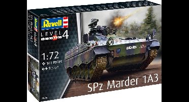 Revell Modelbouwpakket Militaire voertuigen - 03326 Spz Marder 1A3 Plastic - 1:72 - Modelbouw