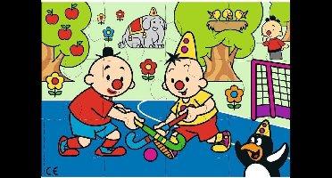 Studio 100 Legpuzzel Bumba Hockey 33 X 23 Cm Blauw 12 Stuks