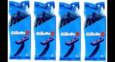 Gillette 2 - 20 wegwerp scheermesjes
