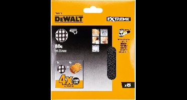 DeWALT DTM3103 Mesh Schuurgaas ø 125mm K80 VE=5