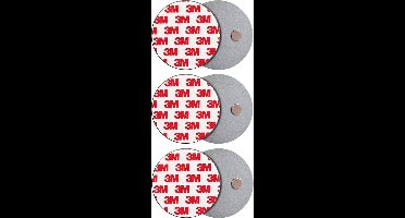 Rookmelder Bevestiging Magneet - Ophangsysteem - Magneten - Montageset - Rookmelder magneet - Brandmelder - 3M - 3 Stuks