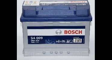 Bosch S4 009 Blue Auto Accu 12V 74 Ah