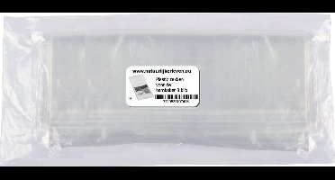 Plastic zakken voor de hamkoker 3 kilo