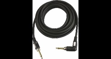 DAP Audio Gitaarkabel 6m - Gitaar Kabel Jack naar Jack Haaks 6mm - Vergulde connectoren
