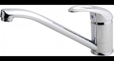 Sanifun Hank keukenmengkraan chroom – messing & kiwa gekeurd