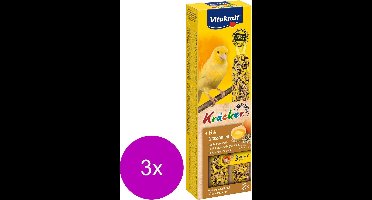 Vitakraft Kanarie Kracker 2 stuks - Vogelsnack - 3 x Ei