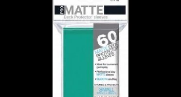 Ultra Pro - PRO-Matte 60 Klein Formaat Kaarthoesjes Helder Aqua Pack (62 x 89 mm)