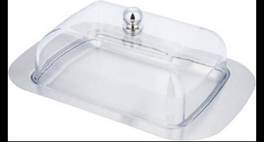 Kinghoff 4027 - botervloot - boterbak - met doorzichtig deksel