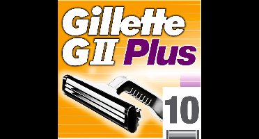 10x Gillette G2 Plus Scheermesjes 10 stuks