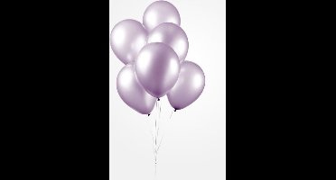 Lila ballonnen metallic | 10 stuks