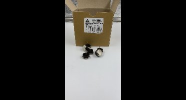 Meubelglijder met rubber. 20 mm. per 100 stuks. Chroom. DeltafiX.