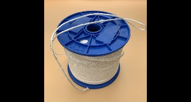 Nylon spoel touw koord wit 300mx1.5mm