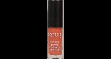 Benecos Lippenstift liquid mat coral kiss 5 ML