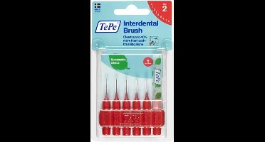 TePe Interdentale Ragers Original Rood ISO maat 2 – 0,5 mm (6 stuks)