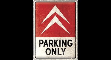 Wandbord - Citroen Parking Only