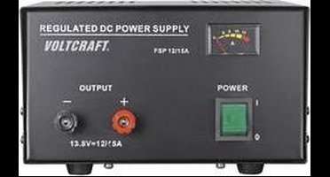 VOLTCRAFT FSP-11312 Labvoeding, vaste spanning 13.8 V/DC 12 A 165 W Aantal uitgangen: 1 x