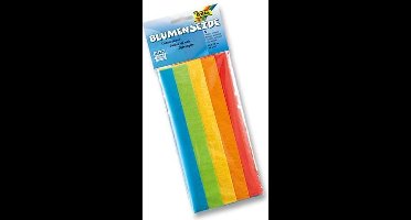 Bloemenzijde Folia 50x70cm - gevouwen 12,5x25cm 5 vel