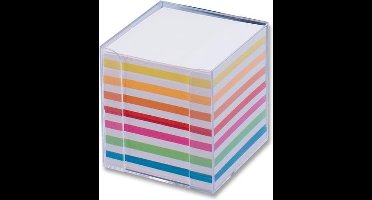 Memokubus + inhoud Folia - 9,5x9,5x9,5cm 700 vel wit/gekl