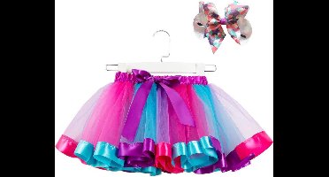 Paars meisje tutu rok - tule meisjes rok - Purple kleuren meisjes rok - maat 98/104 - meisjes rok 2 - 4 jaar