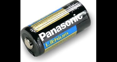 1Stuk - CR123A Panasonic Industrial