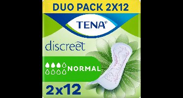 TENA Discreet Normal verbanden - Duo pack 2x12