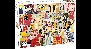 Tactic Poster Collage – Puzzel – 1000 stukjes – Grafische Retro Posters – Strak en Rustgevend Ontwerp – Hoogwaardige Scandinavische Kwaliteit