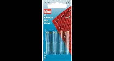PRYM NAAINAALDEN LANG STAAL 0.80X40MM - 1X20ST