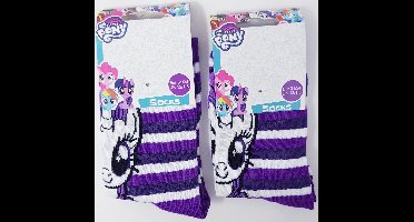 MY LITTLE PONY - SOKKEN - KINDER SOKKEN - MAAT 31/34 - 2 PAAR - TWILIGHT