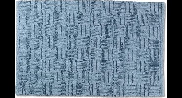 Badmat, Middel, IJs Blauw - Kela | Leana