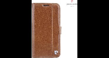 Pierre Cardin Bruin hoesje Samsung Galaxy S20 Plus - Book Case - Echt leder