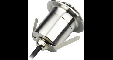 LED grondspot - tuinpad 2 kanten - 61mm - warm wit - 5W